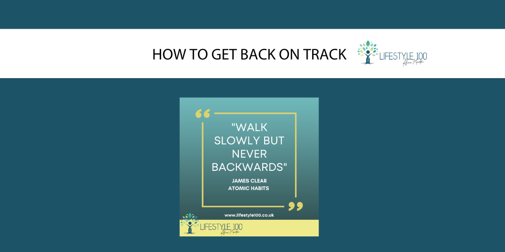 How To Get Back On Track