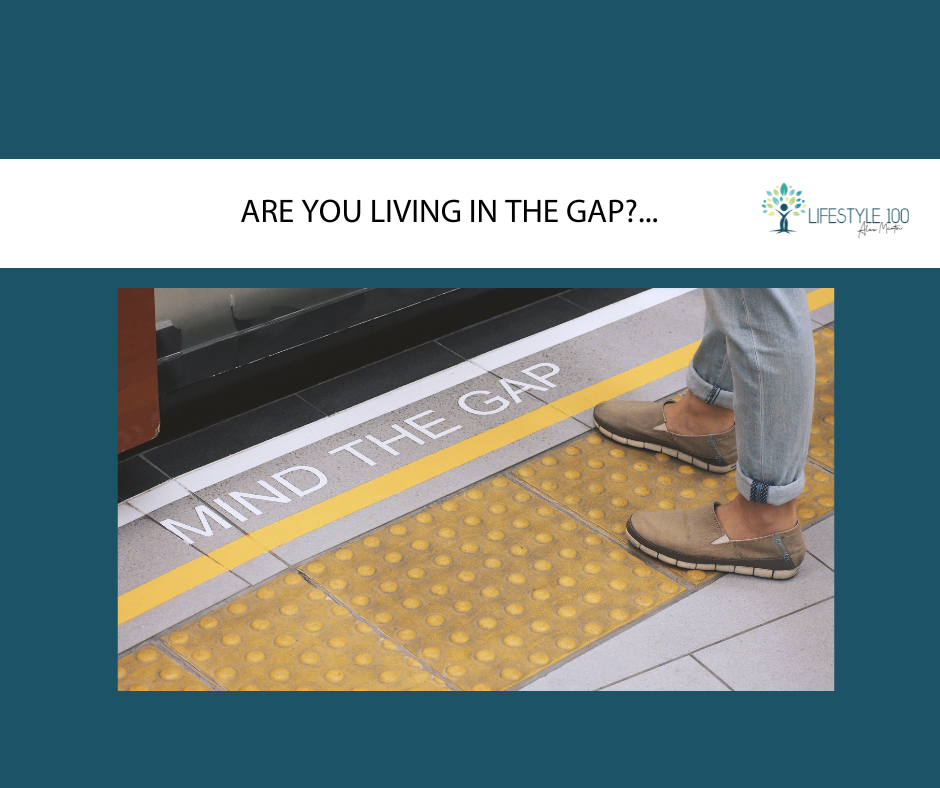 Are you spending most of your time in 'the GAP'