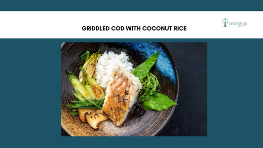 Griddled Cod with Coconut Rice