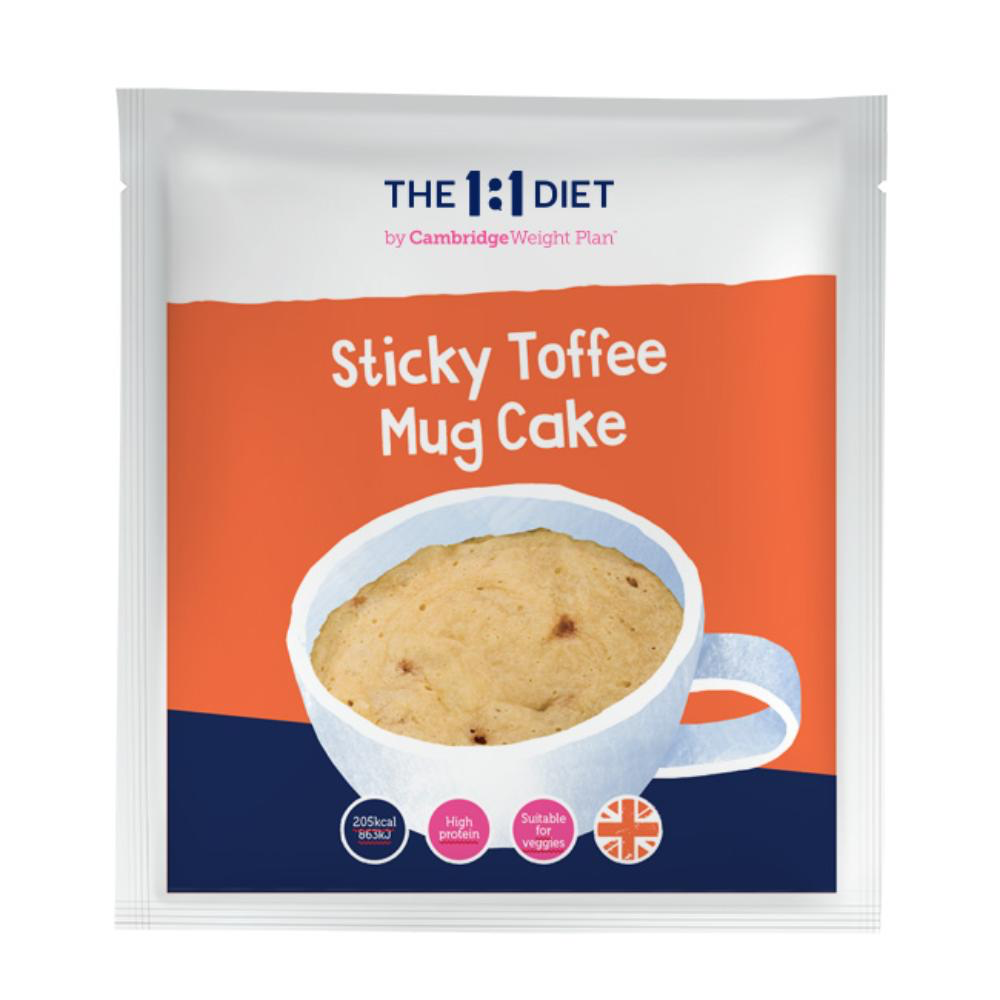 Sticky Toffee Mug Cake