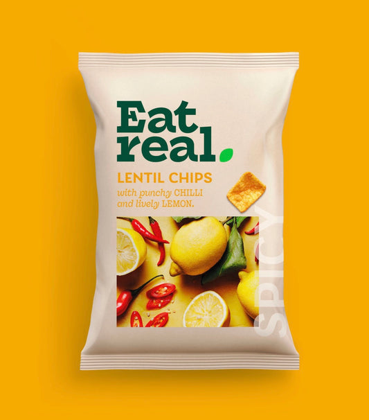 Chilli and Lemon Lentil Chips