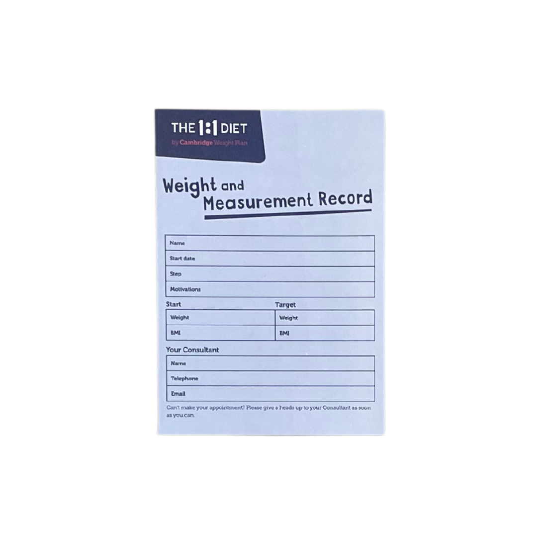 FREE - Weight & Measurement Card