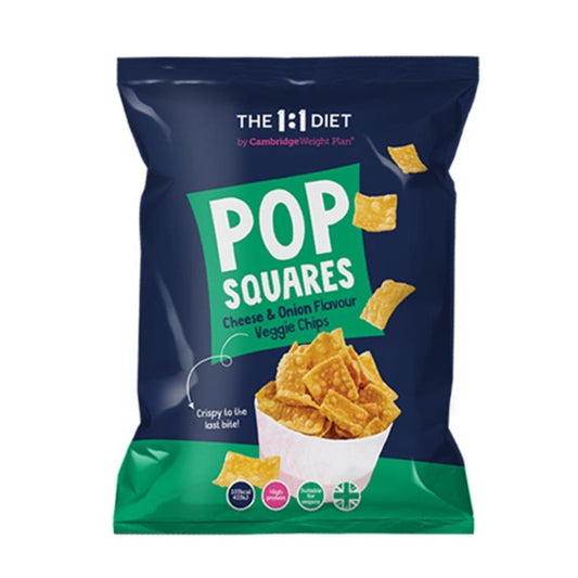 Cheese & Onion Pop Square