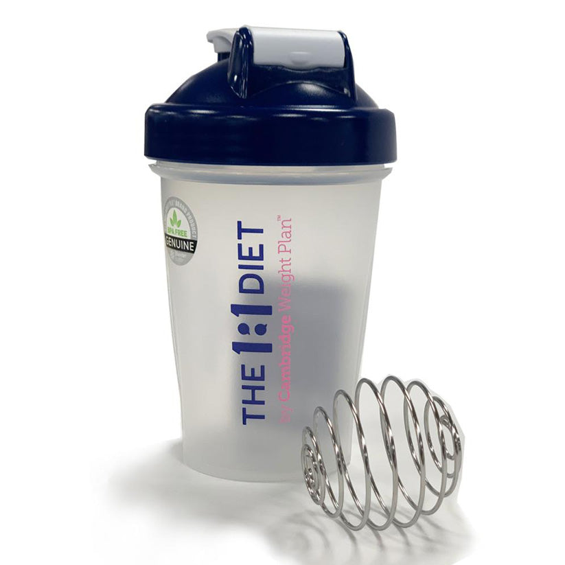 1:1 Shaker Bottle - with Metal Agitator